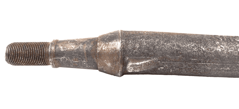 Dente per erpice lunghezza 370mm foro M20