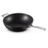 Le creuset toughened non-stick nonstick stir-fry stirfry pan 30cm black silver (51104300010202) - 148677