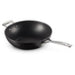 Le creuset toughened non-stick nonstick stir-fry stirfry pan 30cm black silver (51104300010202) - 148677