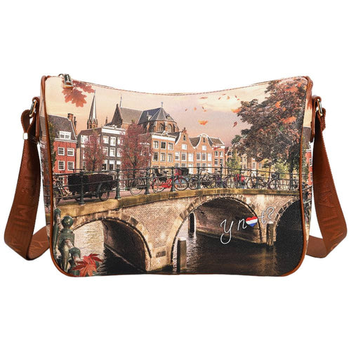 YNot should bag YES370F4 stampa Autumn River Borse YNot