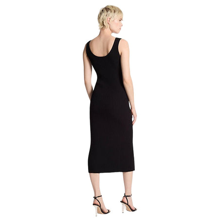 MICHAEL KORS vestiti casual donna michael kors - scoop nk rib zip tank drs - nero da donna