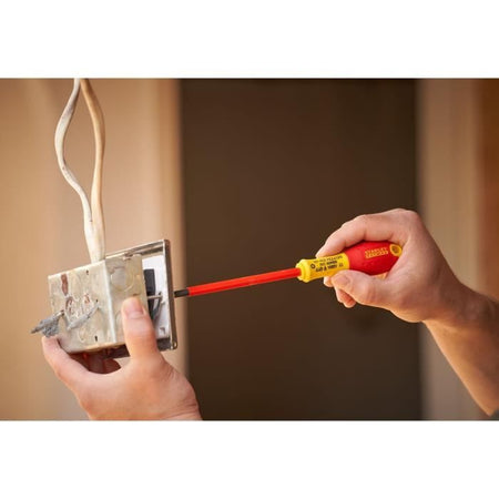 Set di 6 cacciaviti isolati 1000V - STANLEY FATMAX - 0-65-443 - Elettricista + Pozidriv + Tester