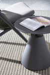 Tavolino da caffe Aloha per lettino da esterno e giardino Ø 50 cm in alluminio