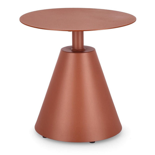 Tavolino da caffe Aloha per lettino da esterno e giardino Ø 50 cm in alluminio