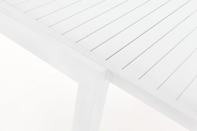 Tavolo allungabile "Egil" in alluminio verniciato da esterno per giardino e veranda 200/300 cm