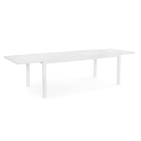 Tavolo allungabile "Egil" in alluminio verniciato da esterno per giardino e veranda 200/300 cm