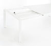 Tavolo allungabile Konnor in alluminio verniciato da esterno per giardino e veranda 160/240 cm