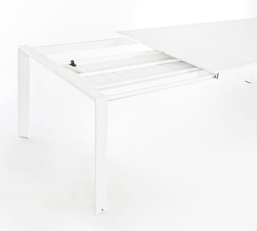 Tavolo allungabile "Konnor" in alluminio verniciato da esterno per giardino e veranda 160/240 cm