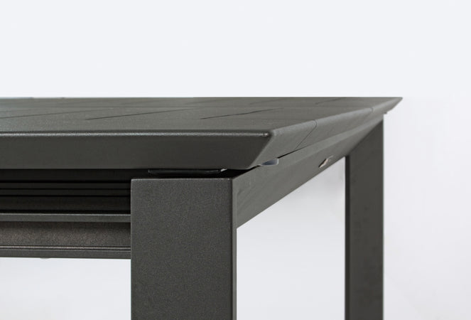 Tavolo allungabile "Konnor" in alluminio verniciato da esterno per giardino e veranda 160/240 cm