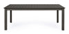 Tavolo allungabile Konnor in alluminio verniciato da esterno per giardino e veranda 160/240 cm