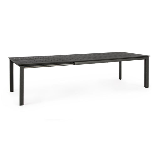 Tavolo allungabile Konnor in alluminio verniciato da esterno per giardino e veranda 160/240 cm