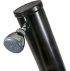 Doccia solare curva colorazione nera per piscina e giardino 20 lt