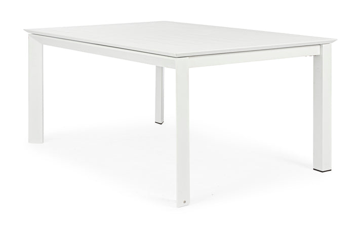 Tavolo allungabile "Konnor" in alluminio da esterno 160x110/160 per giardino e veranda