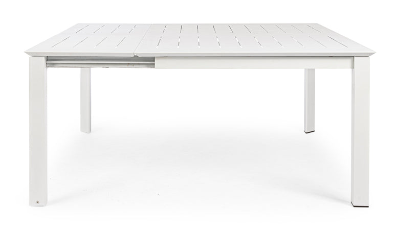 Tavolo allungabile "Konnor" in alluminio da esterno 160x110/160 per giardino e veranda