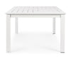 Tavolo allungabile Konnor in alluminio da esterno 160x110/160 per giardino e veranda