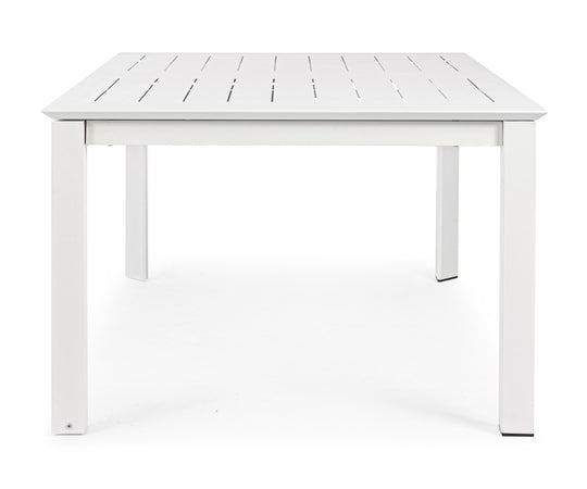 Tavolo allungabile "Konnor" in alluminio da esterno 160x110/160 per giardino e veranda