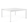 Tavolo allungabile Konnor in alluminio da esterno 160x110/160 per giardino e veranda