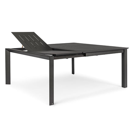 Tavolo allungabile "Konnor" in alluminio da esterno 160x110/160 per giardino e veranda