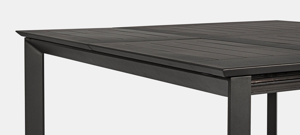 Tavolo allungabile "Konnor" in alluminio da esterno 160x110/160 per giardino e veranda