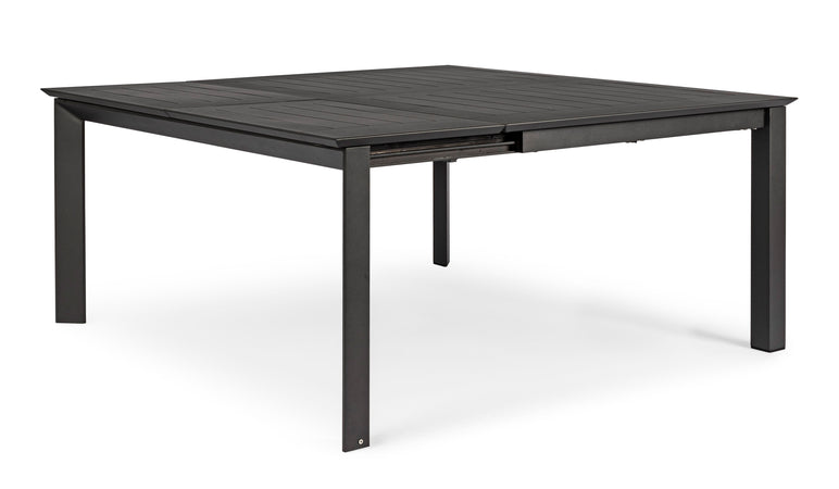 Tavolo allungabile "Konnor" in alluminio da esterno 160x110/160 per giardino e veranda