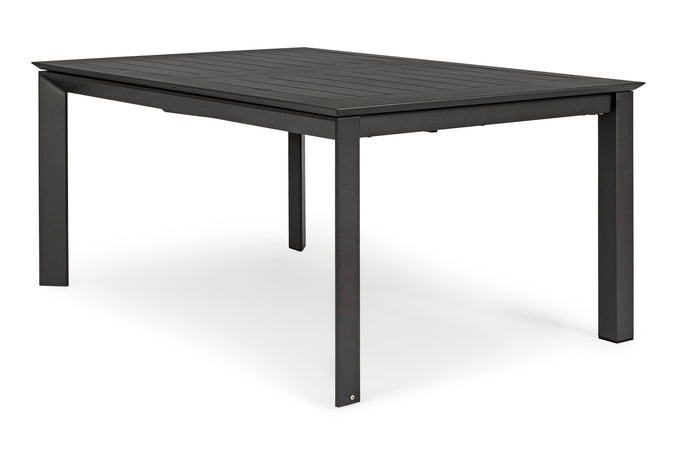 Tavolo allungabile "Konnor" in alluminio da esterno 160x110/160 per giardino e veranda