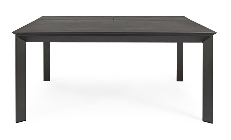 Tavolo allungabile "Konnor" in alluminio da esterno 160x110/160 per giardino e veranda