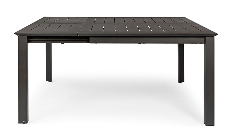 Tavolo allungabile "Konnor" in alluminio da esterno 160x110/160 per giardino e veranda