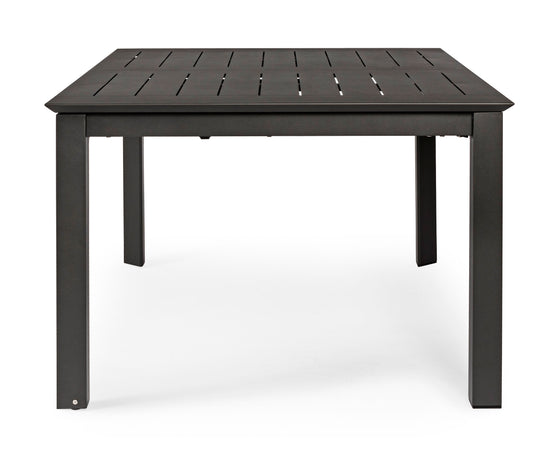 Tavolo allungabile "Konnor" in alluminio da esterno 160x110/160 per giardino e veranda