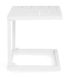 Tavolino da caffe Hilde per lettino da esterno e giardino 40 cm in alluminio