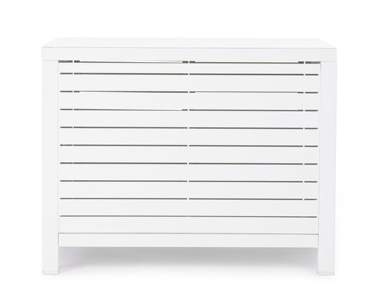 Modulo piano cucina da esterno "Trinidad" struttura in alluminio con 2 ante 90 cm