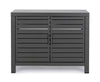 Modulo piano cucina da esterno Trinidad struttura in alluminio con 2 ante 90 cm