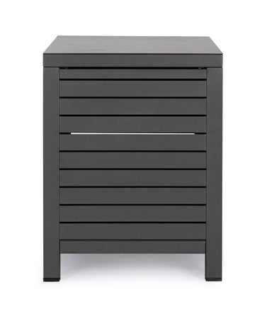 Modulo piano cucina da esterno "Trinidad" struttura in alluminio con 2 ante 90 cm