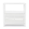 Modulo piano cucina da esterno Trinidad struttura in alluminio con 2 ante 2 ripiani 90 cm