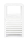 Modulo piano cucina da esterno Trinidad struttura in alluminio con 2 ante 2 ripiani 90 cm