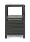 Modulo piano cucina da esterno Trinidad struttura in alluminio con 2 ante 2 ripiani 90 cm