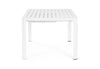Tavolo in alluminio quadrato allungabile Kiplin 149 X 97/149 cm