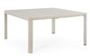 Tavolo in alluminio quadrato allungabile Kiplin 149 X 97/149 cm