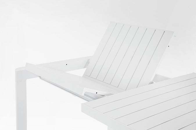 Tavolo allungabile "Kiplin" struttura in alluminio 180/240 cm da esterno