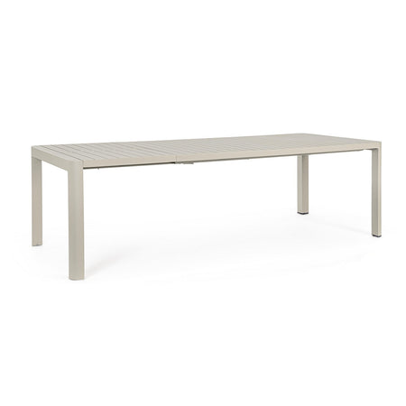 Tavolo allungabile "Kiplin" struttura in alluminio 180/240 cm da esterno