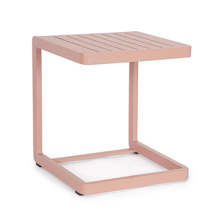 Tavolino da caffe "Konnor " per lettino da esterno e giardino 40 cm in alluminio