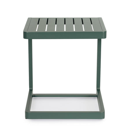 Tavolino da caffe "Konnor " per lettino da esterno e giardino 40 cm in alluminio