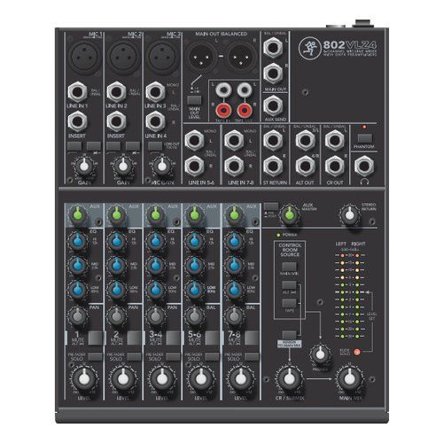 Mixer disc jockey mackie 802vlz4 802vlz4