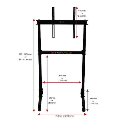 Supporto cockpit monitor singolo - NLR-A011
