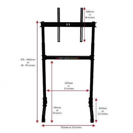 Supporto cockpit monitor singolo - NLR-A011