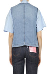 ALESSIA SANTI Alessia Santi - Gilet - 450162 - Denim da donna