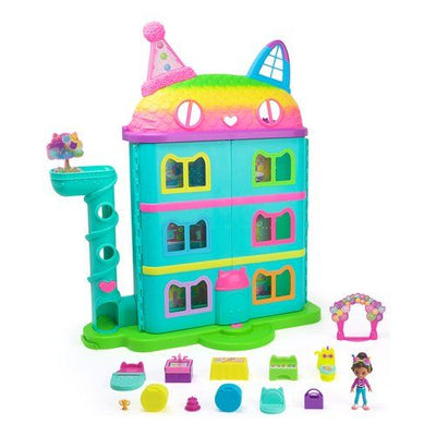 Gabby's dollhouse rainbow-themed celebration dollhouse casa per le bambole - 6070742