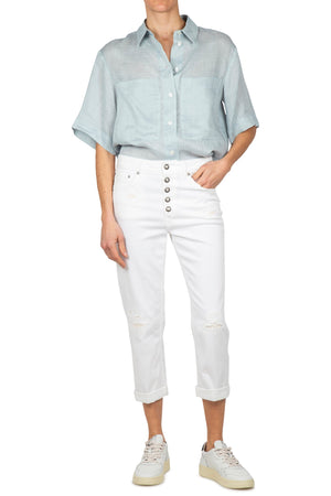 TELA Tela - Camicia - 450482 - Verde acqua da donna