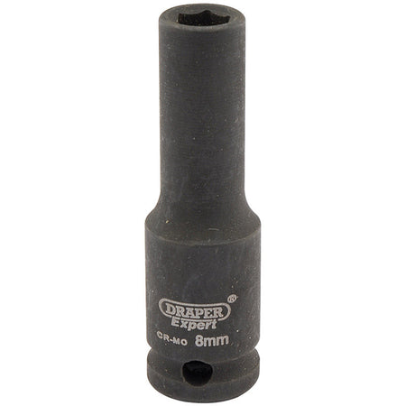 Bussola metrica prolungata 3/8" hi-torq 6 punte per trapano ad impulso Draper Draper tools