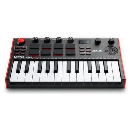 Tastiera controller disc jockey mpk mini play mk3 black e red - 0694318025550