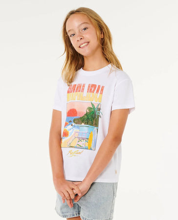 T-Shirt Rip Curl Bambina Hayley O Relaxed